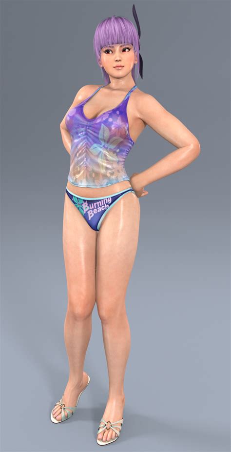 ayane bikini render 01 by dizzy xd on deviantart