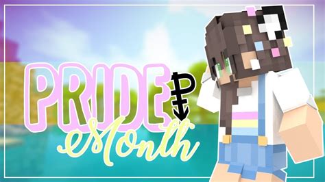 Minecraft Skin Making Speedpaint Pride Month Cute Pansexual Pride
