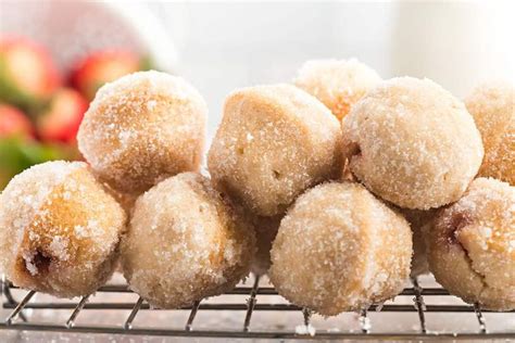 Jelly Filled Donut Holes Recipe Shugary Sweets In 2022 Bread