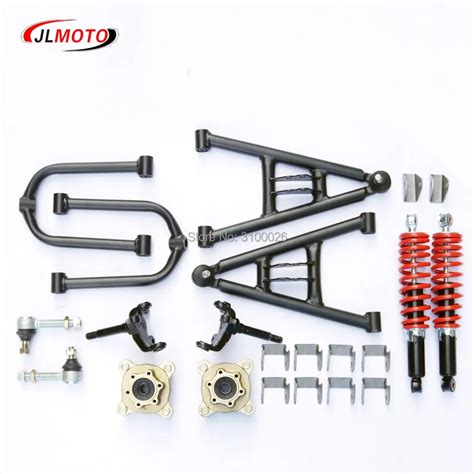 1set Front Suspension Swingarm Upperlower A Arm Steering Strut Knuckle