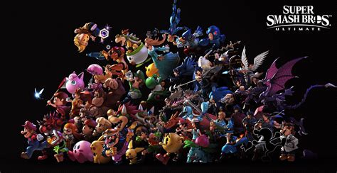 Super Smash Bros Ultimate Wallpaper All Characters Photos