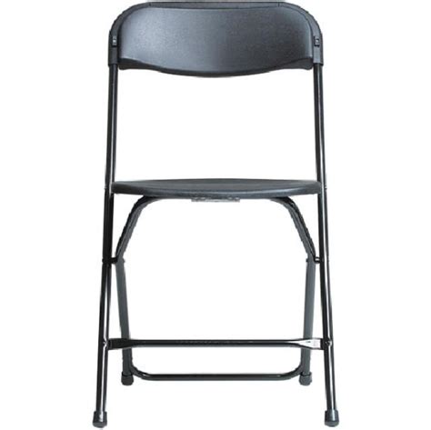 Chair Folding Black W Black Legs Rentals Chicago Il Where To Rent