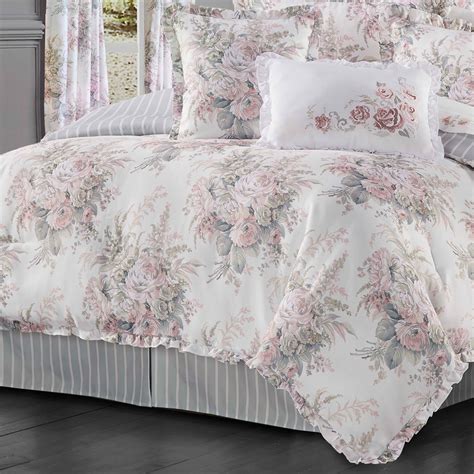 Royal Court Estelle Blush 4 Piece Comforter Set Latest Bedding