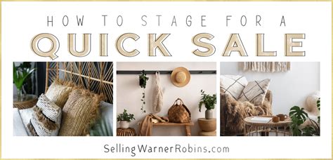 Staging Your Home For A Quick Sale