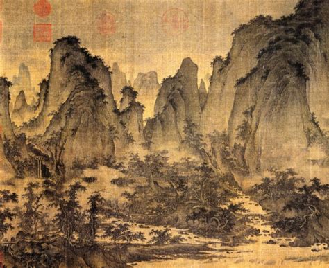Chinese Paintings Of Mountains