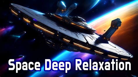 Relaxing Space Ambient Sci Fi Music 👩‍🚀👨‍🚀 Deep Sleep Sound Ambient