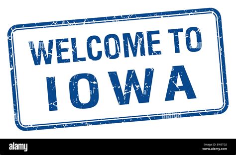 Welcome To Iowa Sign Hi Res Stock Photography And Images Alamy