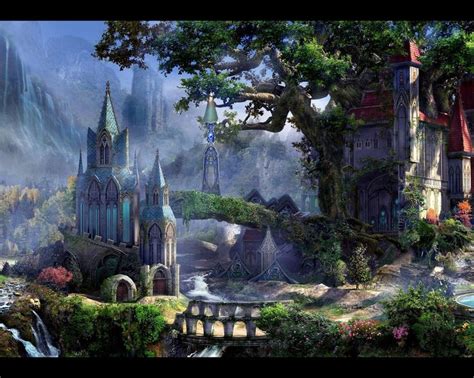 221 Best Images About Fantasy Castle Art On Pinterest