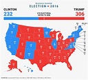 Here's the final 2016 Electoral College map - Connecticut Post