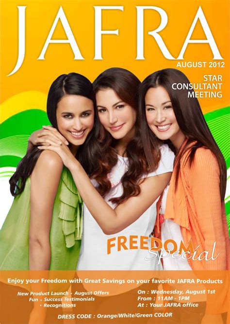 Jafra Your Gateway For A Beautiful Skin August With Jafra