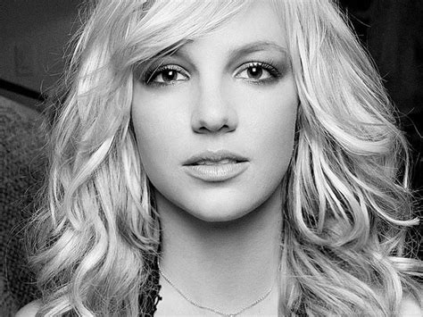 Download Black And White Britney Spears Wallpaper | Wallpapers.com