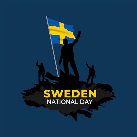 Flag Of Sweden June 6 National Day Of Sweden Kingdom Of Sweden