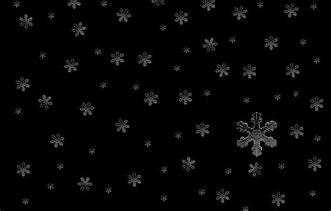 Snowflakes Textures Snowflake Snow Texture Black Hd Wallpaper