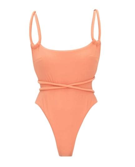 peach bathing suit r colorpeach