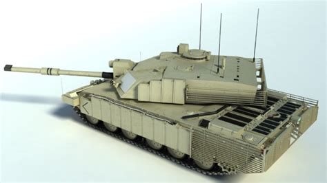 Max Challenger 2 Mbt Tank