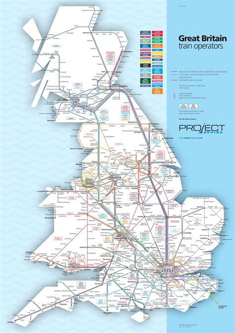 Dob E Vzd Lan Kampa Nejhor British Rail Network Map Agresivn