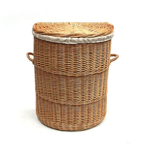 laundry basket by prestige wicker | notonthehighstreet.com gambar png
