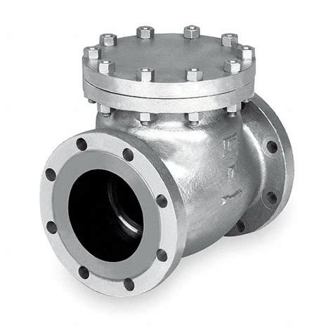 Milwaukee Valve 4 Swing Check Valve Cast Steel Flanged Connection
