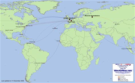 Air France Klm Map