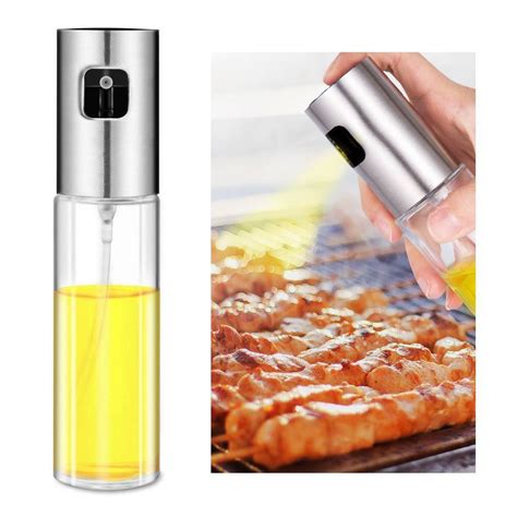 We keep a regular olive oil for cooking (no pan sprays in this house) and an extra virgin for everything else! Olive Oil Sprayer for Cooking, Oil Mister Dispenser Bottle ...
