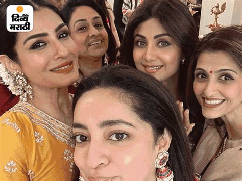 Raveena Tandon Celebrates Karva Chauth With Friends Share Pre Celebration Pics Shilpa Shetty