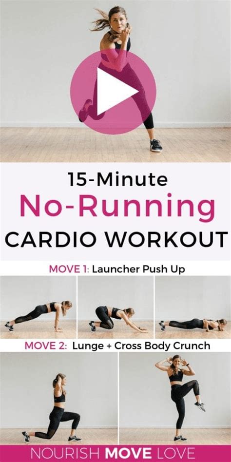 15 Minute Hiit Cardio Workout Video Nourish Move Love