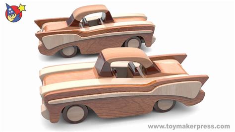 Wood Toy Plans Classic Cars 57 Chevy Youtube