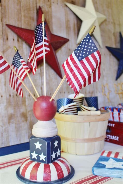 By wearing your memorial day button from the first of may until memorial day. Kara's Party Ideas Patriotic Memorial Day Backyard BBQ ...