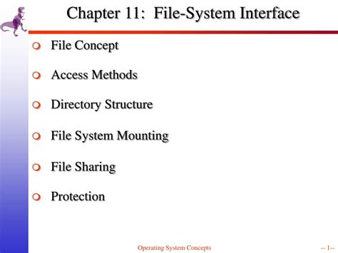Ppt Chapter 11 File System Interface Powerpoint Presentation Free