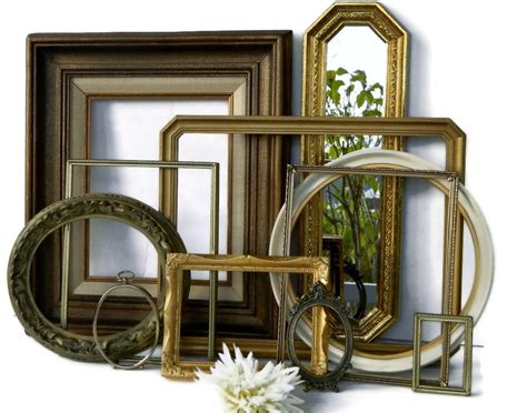 Ornate Hollywood Regency Empty Frame Gold Gallery Collection Etsy