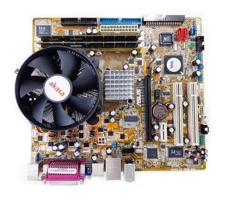 Kit Placa Mãe Asus P5vd2 Vm Intel Dual Core 2gb Cooler Frete Grátis