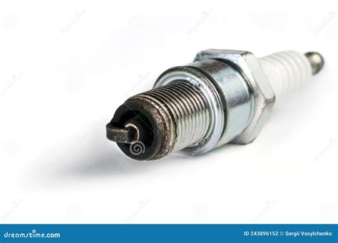 Automotive Spark Plug With Black Soot Stock Photo Image Of Spark