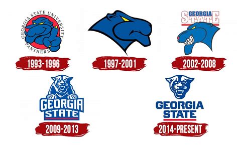 Georgia State Panthers Logo Meaning History Brand Png Vector