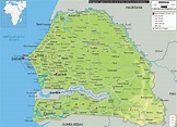 Mapas de Dakar – Senegal - MapasBlog
