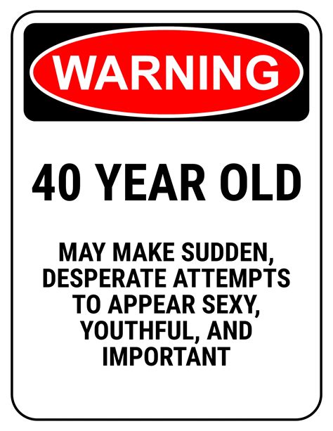 Turning 40 might be embarrassing for a lot of people that they'd rather keep their age and birthday a secret. Funny 40th Birthday Gag Gifts