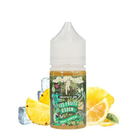 Ananas Citron Glacé Concentrate Fruits d Eden Le Coq Qui Vape A L