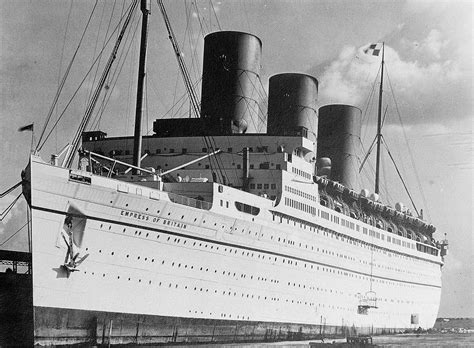 The Rms Empress Of Britain Was An Ocean Liner Built Between 1928 And