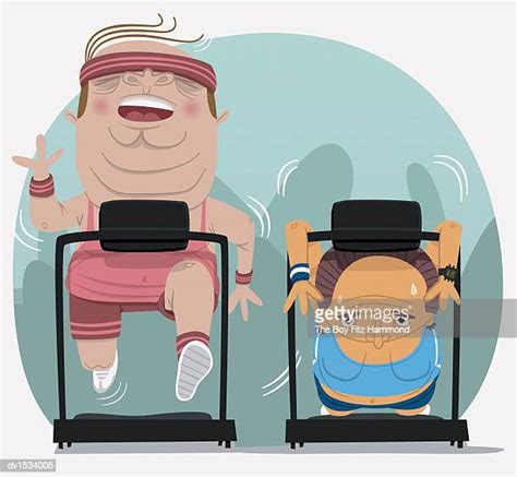 Illustrations Cliparts Dessins Animés Et Icônes De Older Man At The Gym Getty Images