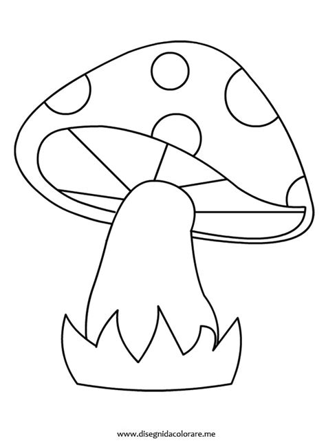 Qui hai più di cento proposte per far divertire i più piccoli della casa a colorare. Fungo da colorare - Disegni da colorare