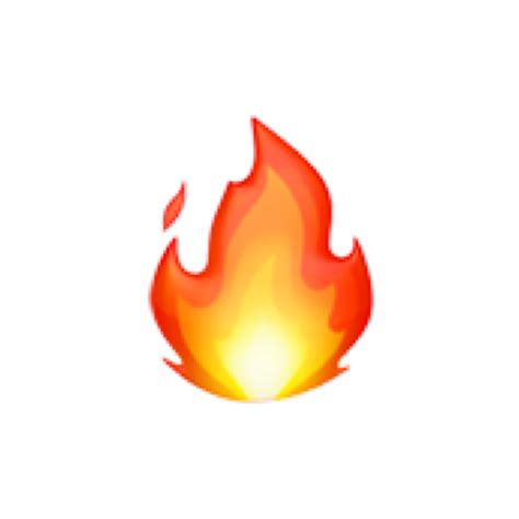 Emoji Iphone Iphoneemoji Fire Sticker By Moonlight