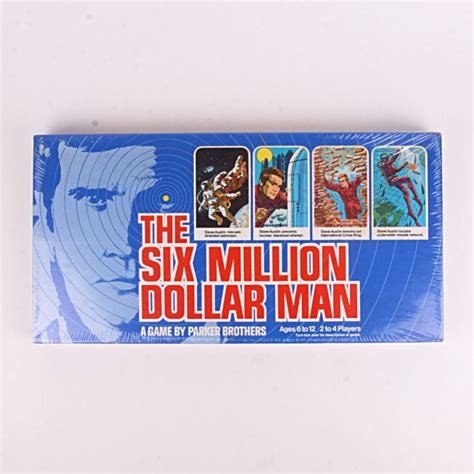 The Six Million Dollar Man Vintage 1975 Board Game Parker Brothers