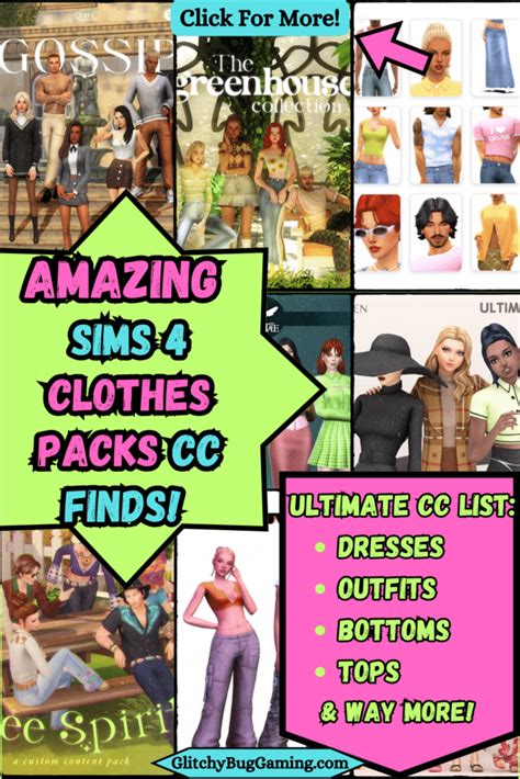 75 Latest Sims 4 Cc Clothes Packs 2023 Upgrade Your Sims Wardrobe