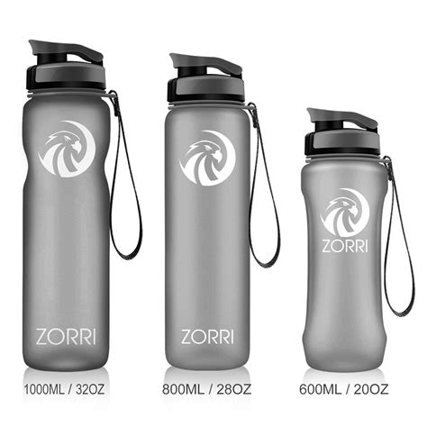Alibaba.com offers 3,243 1000ml plastic sports bottle products. ZORRI Sport Water Bottle 20oz/1000ml,Leak Proof BPA Free ...