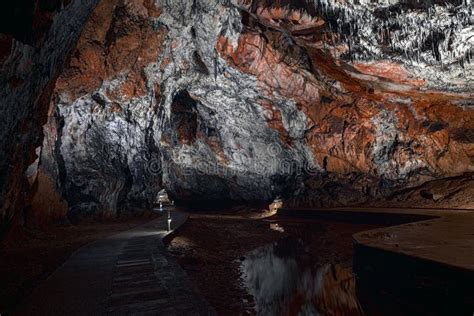 Underground Cave Texture Closeup Photo Stock Photo Image Of Grotto