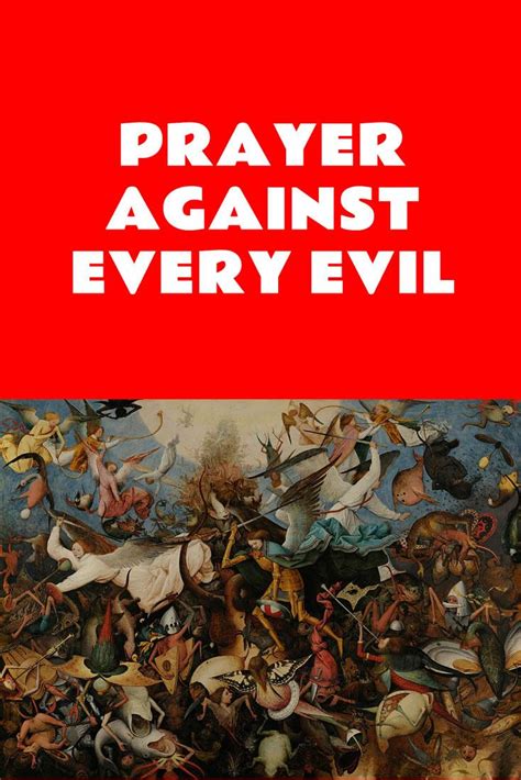 Prayer Against Every Evil In The Holy Name Of Jesus Christ Of Nazareth