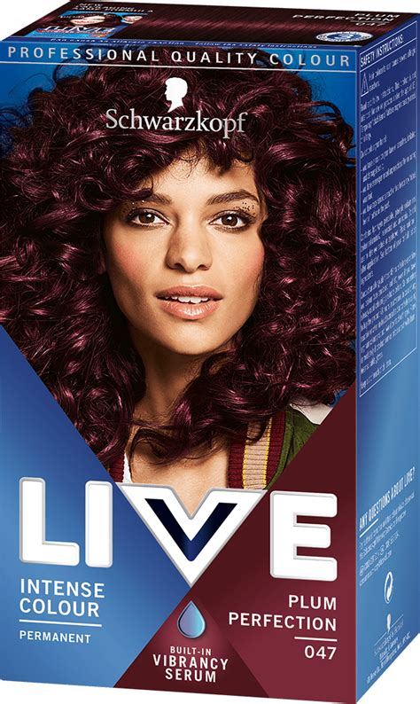 Schwarzkopf Live Range Intense Hair Colours Permanent Or Semi Permanent