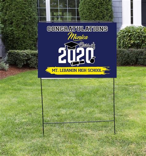 Yard Signs For Graduation