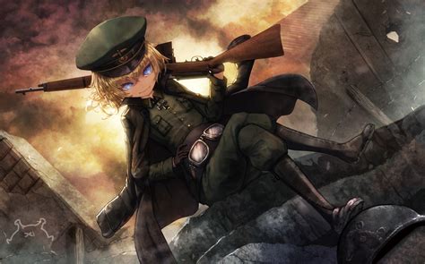 Hình Nền Youjo Senki Tanya Degurechaff Anime Girls With Guns 3458x2154 Mi74k32 2229682