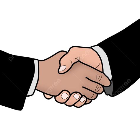 Shake Hands Hand Business Handshake Png Transparent Clipart Image