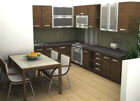 gambar meja dapur minimalis keramik granit kayu dll pekanbaru